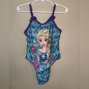Disney Frozen Themed Swimsuit with Elsa Design 2T